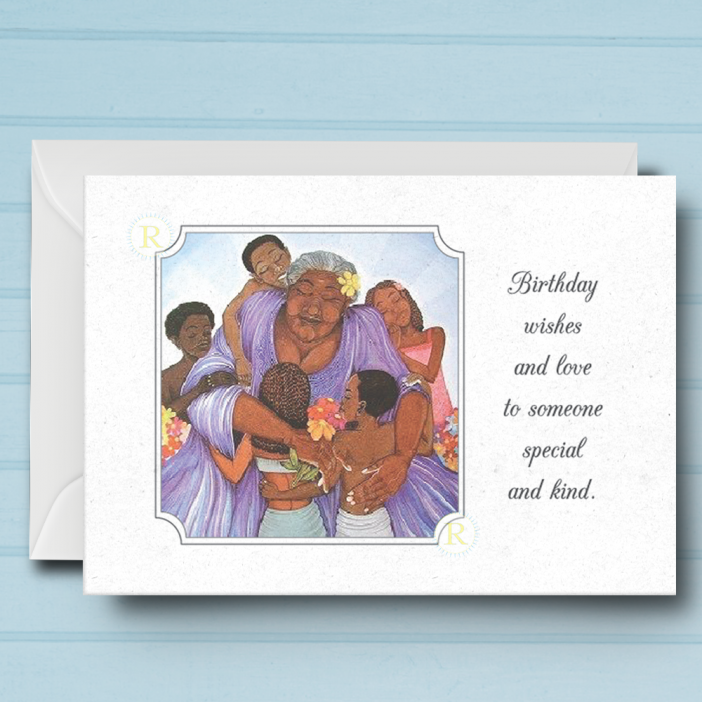 Black Woman Birthday Card T